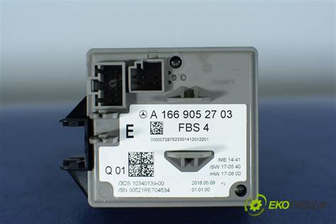 Mercedes Gle 2018 spínací skříňka A1669052703 | EkoDily.cz