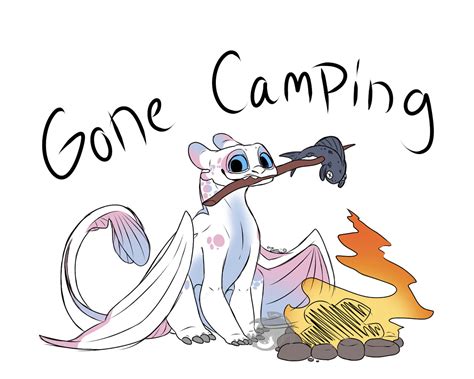 Httyd Gone Camping By Lumiidragon On Deviantart