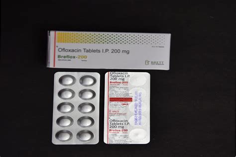 Ofloxacin Tablets Ip 200 Mg Prescription Rs 113 Box Brett Life