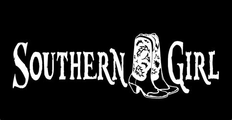 Southern Girl Decal Cowgirl Cowboy Boots Car Truck Window Country Vinyl