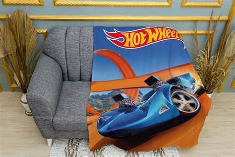 Плед Гоночний трек Hot Wheels купити в Києві та Україні в інтернет магазині PromoPuff