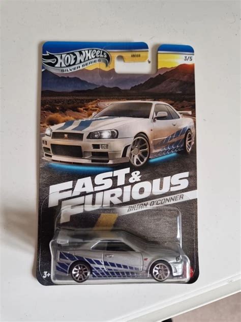 Hot Wheels Fast And Furious Brian O Conner Skyline Gt R Bnr Hotwheels Picclick Uk