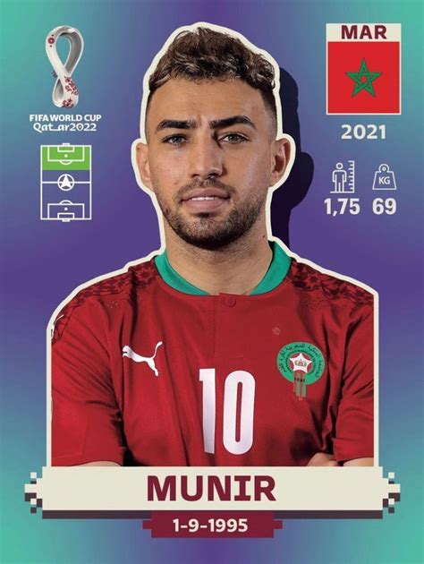 17 Munir Figurinhas Da Copa Melhores Jogadores De Futebol Futebol