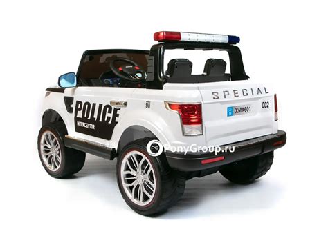 Детский электромобиль RANGE ROVER XMX601 POLICE 4x4 полноприводный с ...