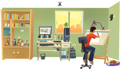 Alan: estudos de traço