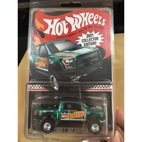 Hot Wheels Ford Raptor Mail In Collectors Edition New And Sealed Free Basic Card