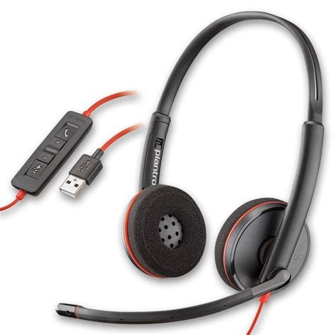 Plantronics Blackwire C3220 USB-A Binaural Headset