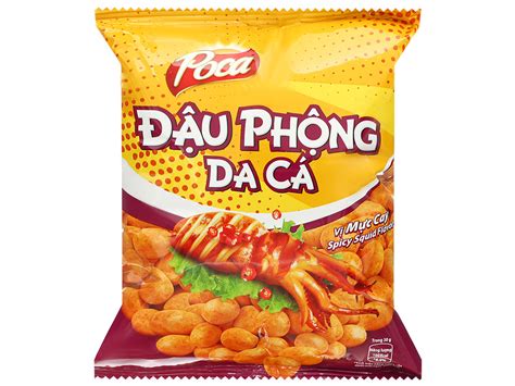Đậu phộng vị mực cay Poca nutz gói 80g tại Bách hóa XANH