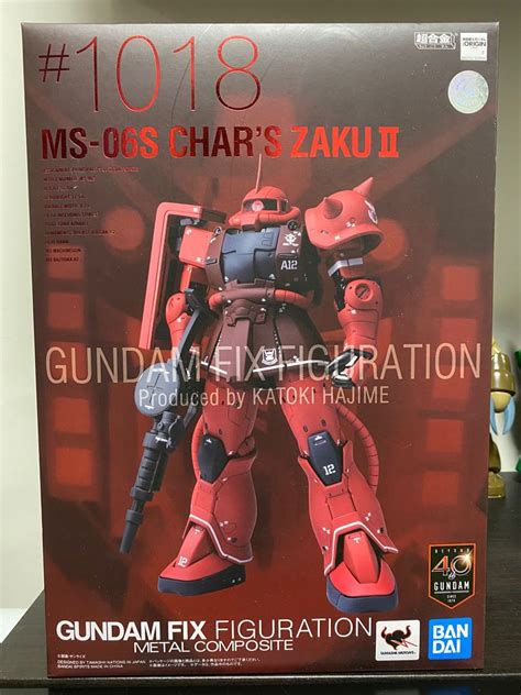 Bandai GFF Gundam Fix Figuration Metal Composite Metal Build 1018 Char