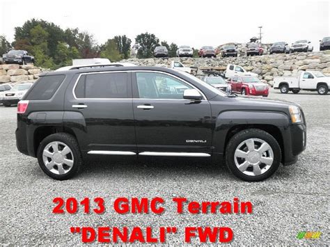 2013 Carbon Black Metallic Gmc Terrain Denali 71435082 Photo 7 Car Color