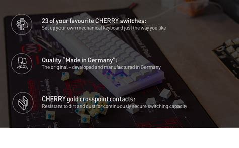 Cherry Mx Rgb Blue Switch Kit Mechanical Keyboard Switches For Diy Hot Swap Or Gaming