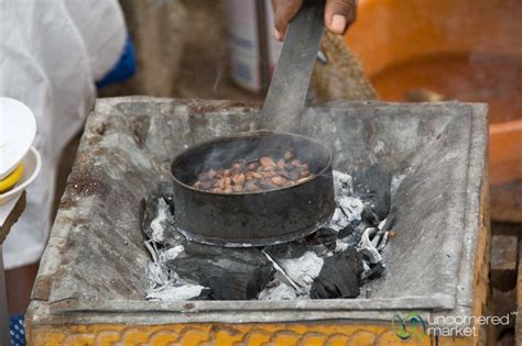 Roasting Coffee Beans in an Ethiopian Coffee Ceremony | Ethiopian ...