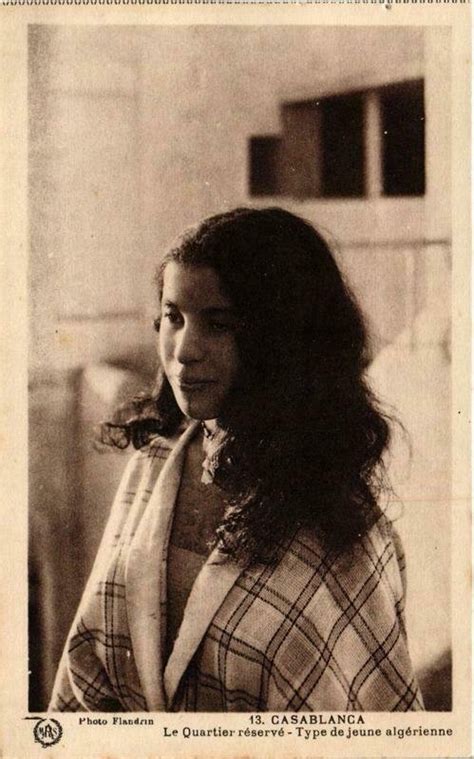 PC CPA Casablanca Quartier Reserve Prostitution FEMALE ETHNIC NUDE A11263 Topics Risque