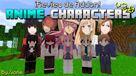 Addon De Personajes De Anime Waifus Para Minecraft Pe 1 18 Anime