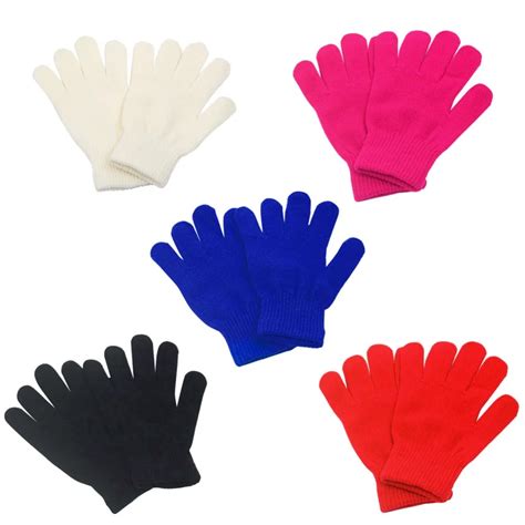 Guantes M Gicos De Punto Para Ni Os Y Ni As Guantes El Sticos De Dedo