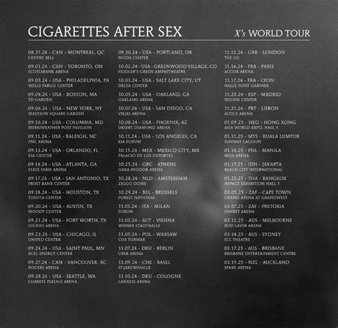 Cigarettes After Sex Konzerttickets Basel Gebraucht In Eich F R Chf Mit Lieferung Auf