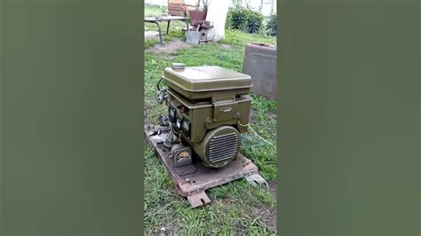 Генератор 1КвТ на двигателе 2СД М1 - YouTube