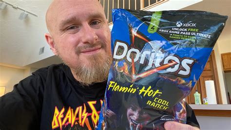 Doritos Flamin Hot Cool Ranch Flavored Tortilla Chips My Review YouTube