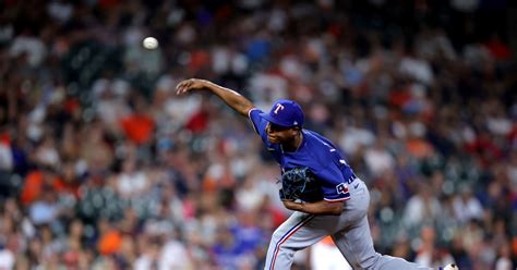 Texas Rangers Relief Pitcher Jose Leclerc Takes Step Forward - Sports ...