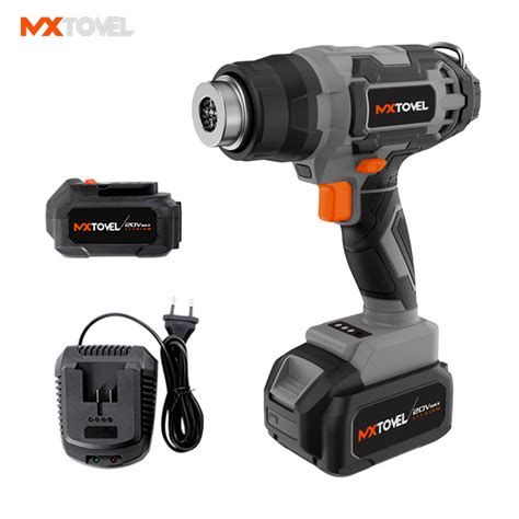 Cordless Handheld Hot Air Gun With Temperature Adjustable Electric Heat Gun China Soldering