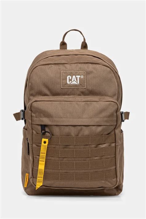 Рюкзак Caterpillar COMBAT колір зелений великий однотонний 84608-558 ...