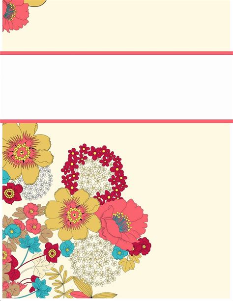 30 Free Binder Cover Printables | Example Document Template