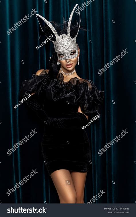 Sexy Blonde Woman Dressed Easter Bunny Stock Photo Shutterstock