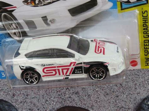 Hot Wheels Subaru Wrx Sti White Hw Speed Graphics Perfect Etsy Espa A
