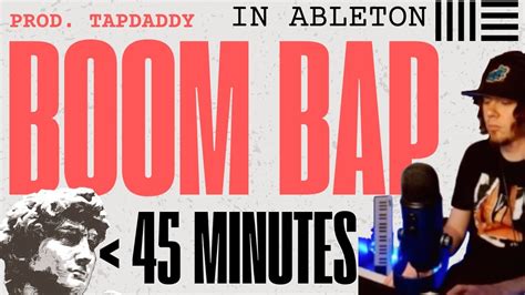 Making A Boom Bap Beat In Less Than Minutes Ableton Live Youtube