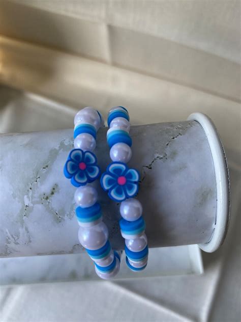 Clay Bead Aesthetic Preppy Bracelets Etsy