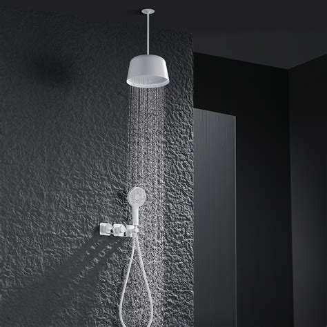 Встраиваемый душевой комплект , душевая система из латуни, верхний душ ...