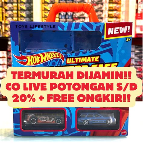 Jual Mainan Hotwheels Hot Wheels Koper Kotak Box Tas Carry Case