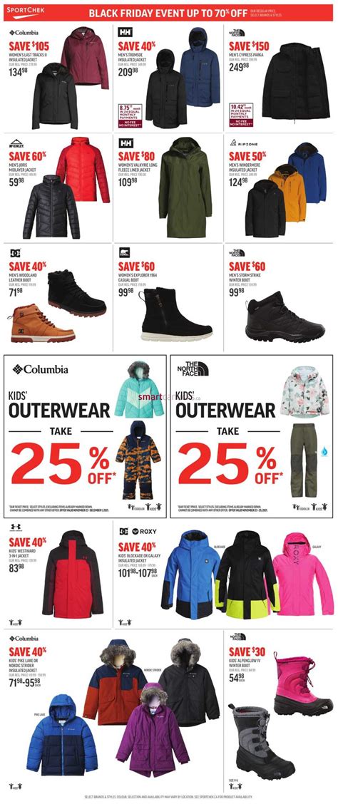 Sport Chek Black Friday Flyer November 25 To December 1 2021