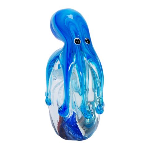 Glass Octopus On Jellyfish Largo Cargo Co