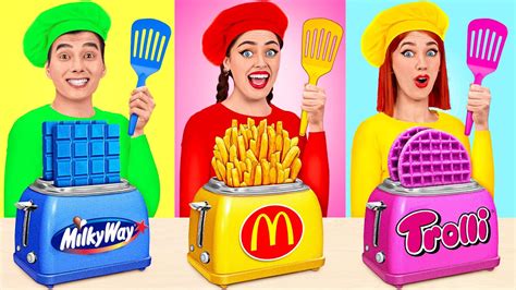 Mystery Cooking Challenge Funny Food Challenges By Jelly Do Youtube