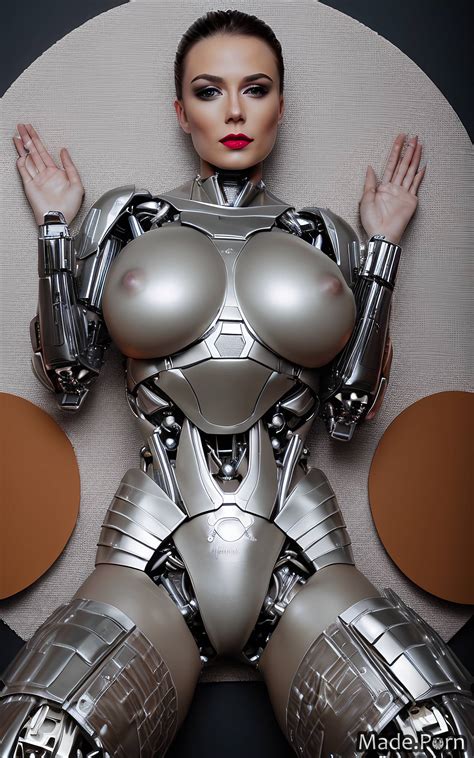 Porn Image Of 20 Shiny Skin Muscular Plastic Fantasy Armor Gigantic Boobs Tight Created By AI
