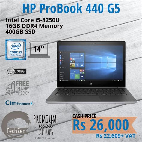 HP ProBook 440-G5 - TechZen Online Store