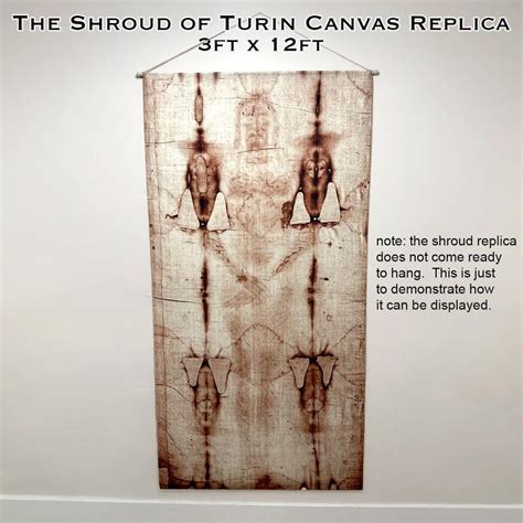 shroud  turin full replica etsy