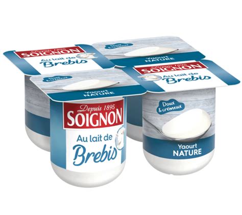 Yaourt Nature Au Lait De Brebis Yaourts Soignon