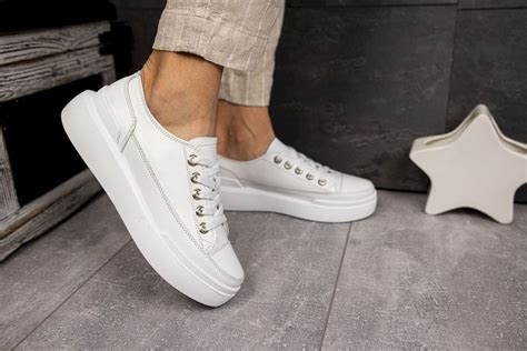 Качественные кожаные кеды | Sneakers, White sneaker, Shoes