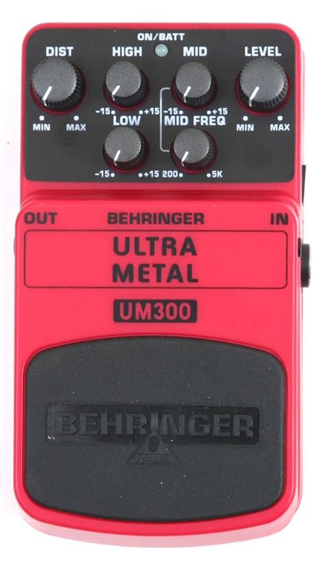 Behringer UM300 Ultra Metal efekt gitarowy - cena, opinie | Sklep ...