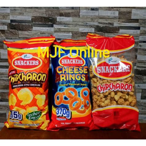 Snackers Chipcharoncheese Ring 370g Sellers Choice Shopee