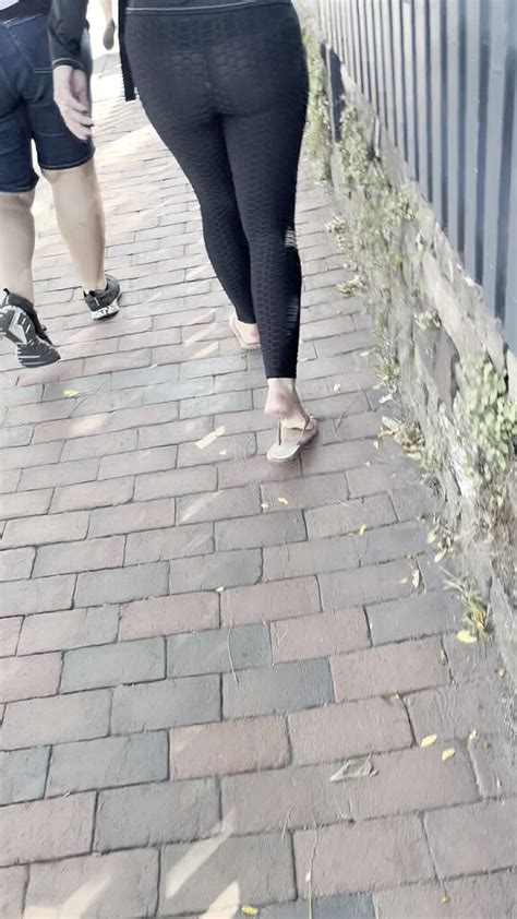 Babe Smoking In See Through Leggings Booty Forum