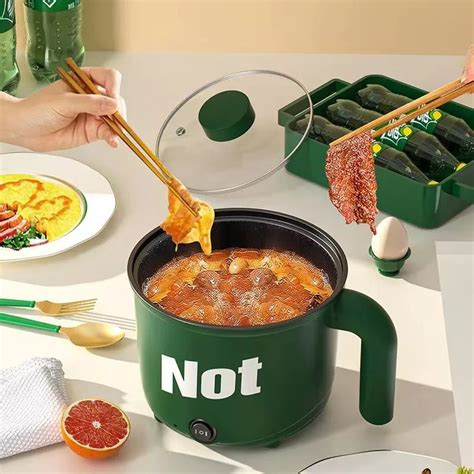 Mini Small Hot Pot Noodle And Soup Electric Cooker Pot For Office China Non Stick Cookers And