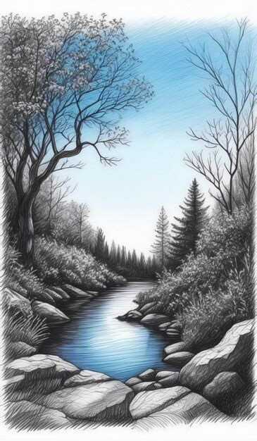 page  sketch river images    freepik