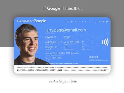 google id concept  anis  dribbble