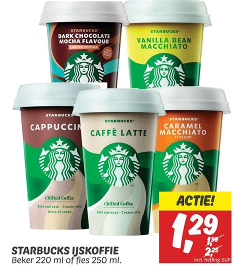 Starbucks Ijskoffie Aanbieding Bij Dekamarkt