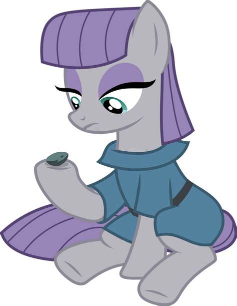 Maud Pie and Boulder by CloudyGlow on DeviantArt