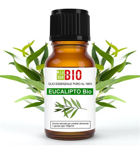 Olio Essenziale Eucalipto Puro Bio 10 Ml Laborbio