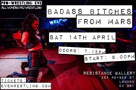 Results EVE ProWrestlingEVE Bad Ass Bitches From Mars FULL Results PRO WRESTLING NEWS